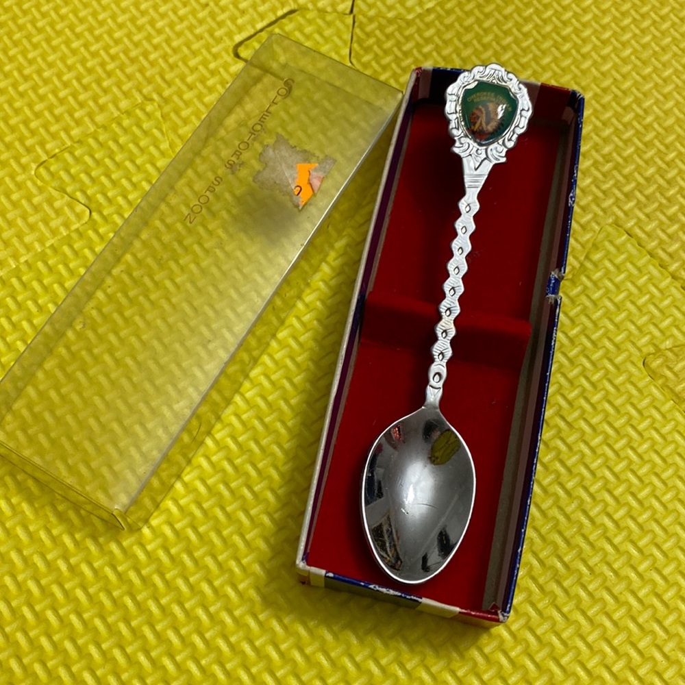 Cherokee Indian Trail Collector Spoon